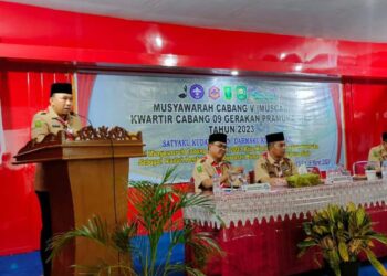 Buka Mucab V, Bupati Siak : Maksimakan Teknologi dalam Pelaksanaan Kegiatan Kepramukaan