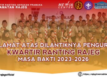 Pengurus Kwarran Rajeg Masa Bakti 2023-2026 Resmi Dilantik