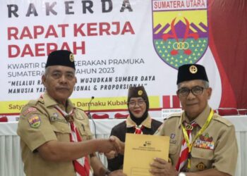 Ketua Kwarda Sumut Apresiasi Pengucapan Janji Juri Lomba LT-IV Tahun 2023