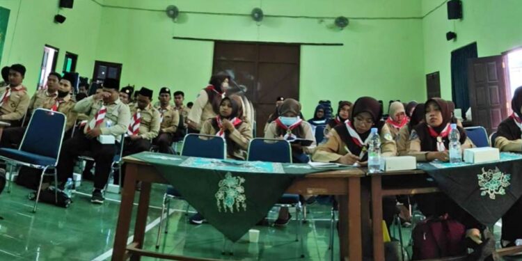 Kwarran Ngaglik Gelar Bimtek Gudep Aman Bencana Secara Mandiri, Puluhan Pembina Turut Berpartisipasi