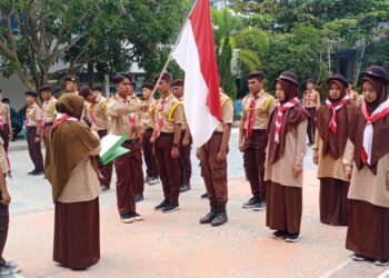 Gudep PPDN-TB Lantik Penengak Bantara dan Penggalang