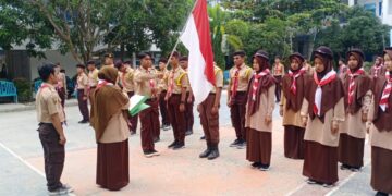 Gudep PPDN-TB Lantik Penengak Bantara dan Penggalang