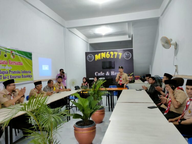 Kwarran Binawidya Gelar Peringatan Hari Bapak Pramuka Indonesia