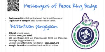Aktif Karya Bakti dan Peroleh MoP Ring Badge