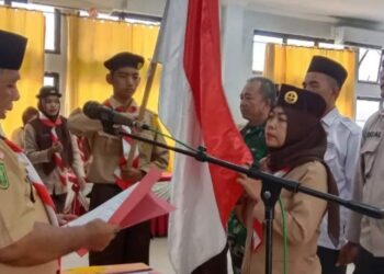 Mabi, Pengurus Kwarran, dan DKR Rengat Periode 2023-2026 Resmi Dilantik