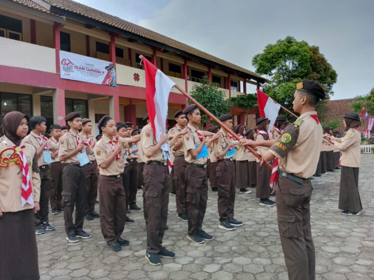 Sukses Gelar Gladi Tangguh 2 Pelantikan, Pangkalan SMA Negeri 1 Karangreja Miliki 105 Penegak Bantara Baru