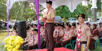 Gubernur Buka Lomba Tingkat IV Kwarda Riau Tahun 2023