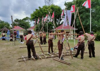 Dari Lapangan LT IV Kwarda Riau, Peserta  Akui Tambah Ilmu Hingga Target Juara Umum