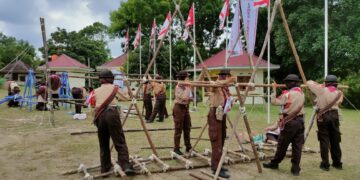 Dari Lapangan LT IV Kwarda Riau, Peserta  Akui Tambah Ilmu Hingga Target Juara Umum