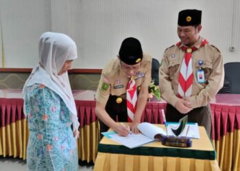 Balai Besar POM di Pekanbaru Tandatangani Perjanjian Kerja Sama dengan Kwarda Riau