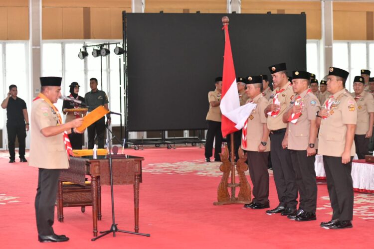 Gubernur Sumut Lantik Mabisaka Wira Kartika, Bhayangkara, Bahari, dan Dirgantara Masa Bakti 2019-2024