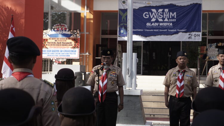 Gladi Widya Satya Hannung Mahardika Tahun 2023 resmi dibuka, 192 Pramuka Penegak Kota Semarang saling Unjuk kemampuan Terbaik!