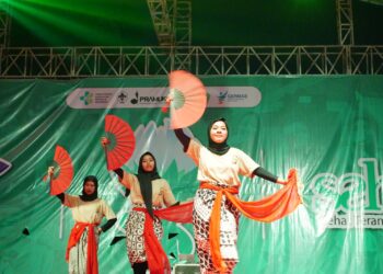 Tampil Memukau, Kontingen Jawa Barat Tampil Dalam Welcoming Night Pertinas SBH 2023