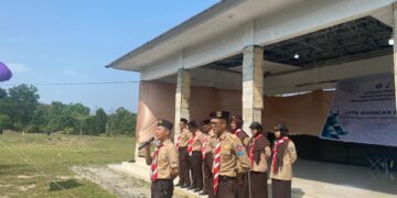Gudep 08-001 dan 08-002 Unri gelar Latihan Pengembangan Teknik Kepramukaan (LPTK) Ruangan Ke XLI