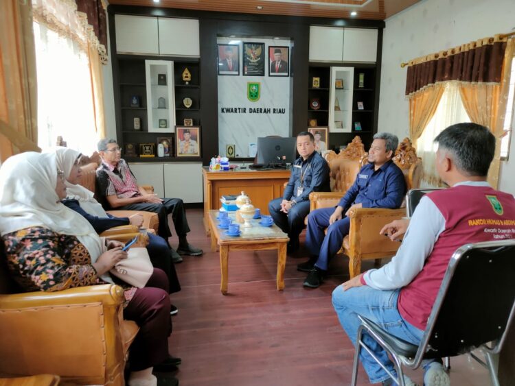 Kepala BBPOM di Pekanbaru Sambangi Kwarda Riau Bahas Perkembangan SAKA POM