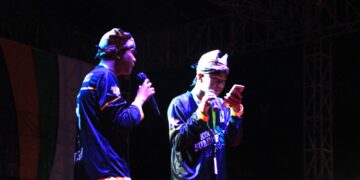 Kontingen Sumatera Barat, Memeriahkan Kegiatan Giat Malam Dengan Nyanyian Lagu.