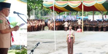 1.055 Anggota Pramuka Ikuti Perkemahan Besar di Buper Rangsang