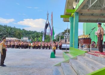 Kemah Hari Santri Nasional Sako Ma’arif NU Siak Diikuti Tiga Ratusan Peserta