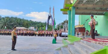 Kemah Hari Santri Nasional Sako Ma’arif NU Siak Diikuti Tiga Ratusan Peserta