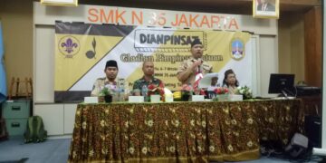 Kwarran Tamansari mengadakan Dianpinsat bagi Pramuka Penegak Pandega