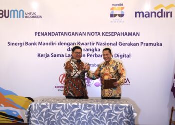 Bank Mandiri Jalin Kerja Sama dengan Kwarnas Gerakan Pramuka