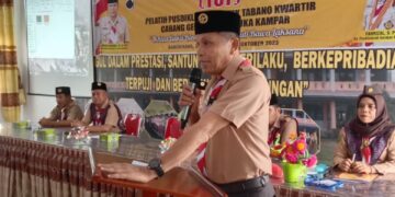Kwarcab Gerakan Pramuka Kampar Gelar TOT dan Rekrutmen Pelatih Pembina