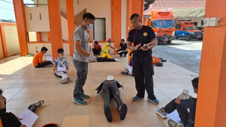 Mastomi dari Kwarda Riau Ikuti TC Pra Jambore Nasional Potensi SAR 2023