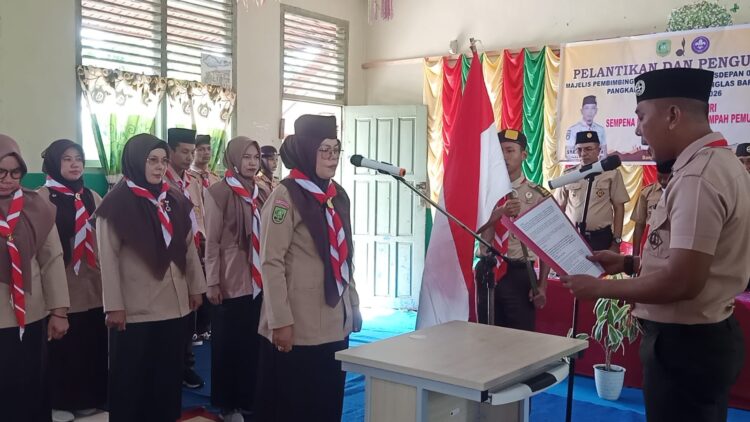 Kak Sutijah MPd Dikukuhkan Menjadi Kamabigus SDN 16 Banglas Barat