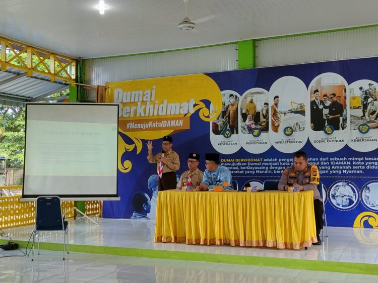 Perdana, Mabida Riau kunjungi Mabicab dan Kwarcab Kota Dumai