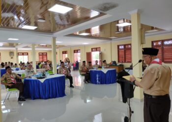 Mabida Gerakan Pramuka Riau berikan arahan kepada Mabicab dan Kwarcab Indragiri Hulu