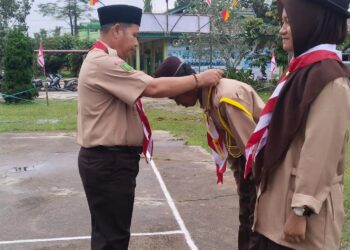 MAN 1 Indragiri Hulu Gelar Perkemahan Blok