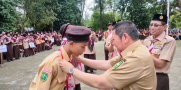 542 Anggota Pramuka ikuti Kemah Wilayah III Sako SIT Riau