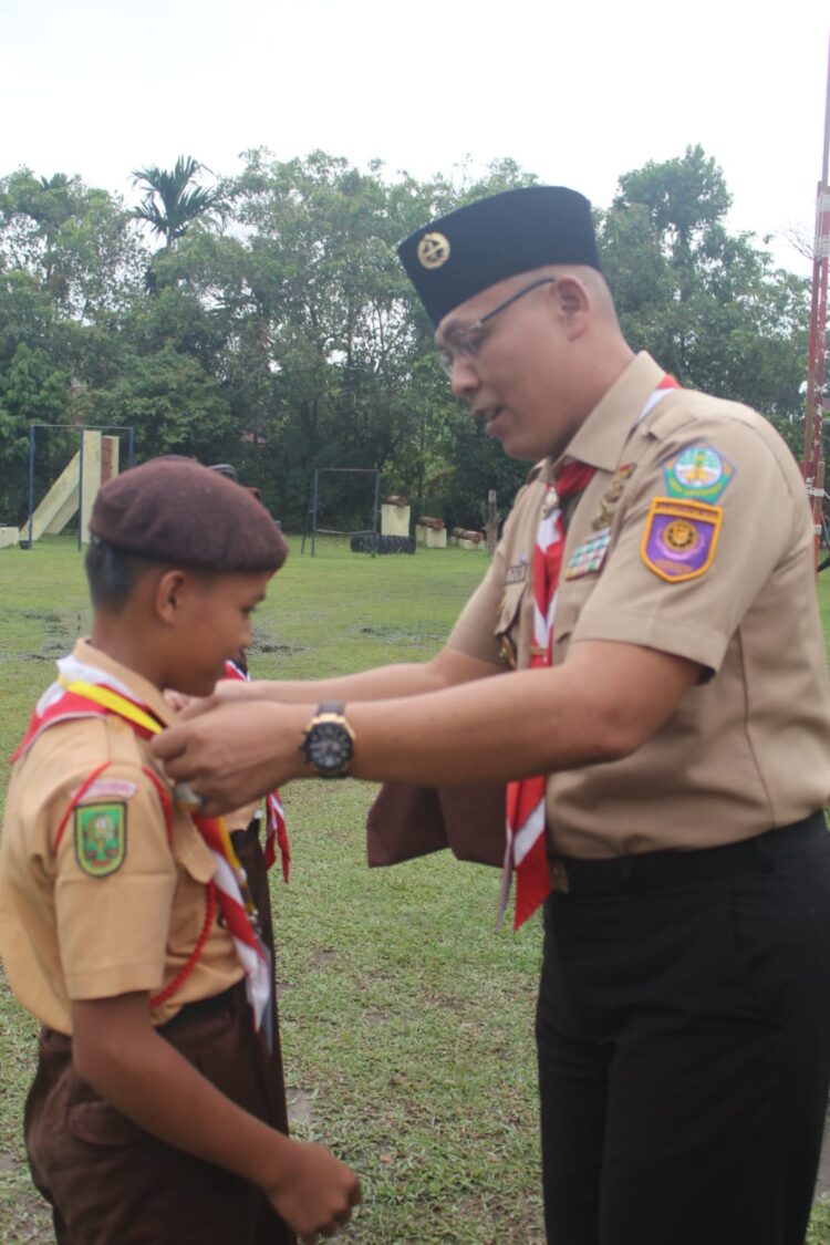 Kemah Blok SMPN 23 Pekanbaru Diikuti 360 Peserta