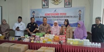 Balai Besar POM di Pekanbaru Temukan 246 Item Produk Kosmetik Ilegal