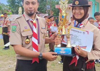 LSC Resmi Ditutup: Gudep SMPN 1 Sungai Lala Juara Umum Putra, Gudep SMPN 1 Batang Cenaku Juara Umum Putri