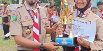 LSC Resmi Ditutup: Gudep SMPN 1 Sungai Lala Juara Umum Putra, Gudep SMPN 1 Batang Cenaku Juara Umum Putri