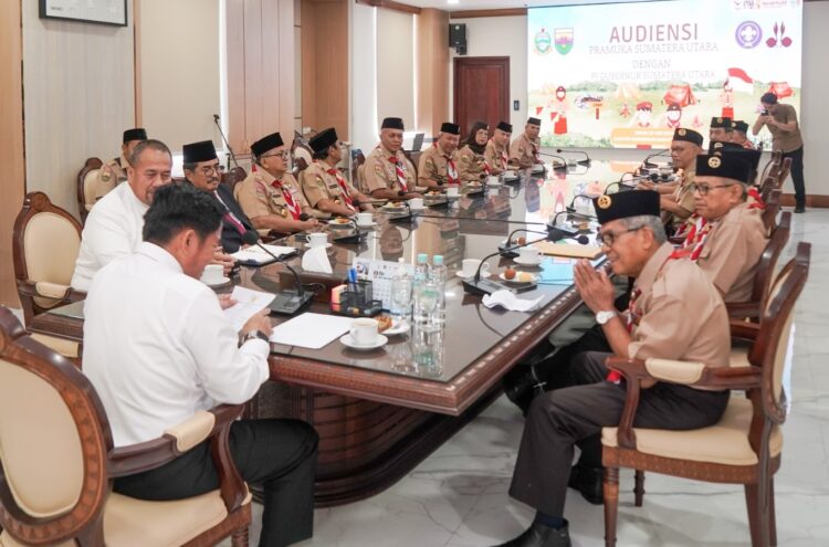 Pj Gubernur Sebut Pramuka Miliki Potensi Untuk Mengembangkan Sumatera Utara