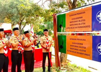 Pramuka Gudep Lapas Klas IIA Purwokerto dan Rutan Kelas IIB Banyumas Diresmikan