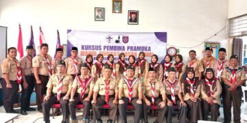 Kwarran Sawangan Berupaya Bangun Kualitas Pembina Pramuka dengan KMD