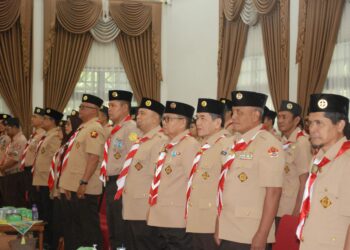 Kwarcab Kota Pontianak Laksanakan Pelantikan Ketua Majelis Pembimbing Kwarcab dan Rapat Kerja Kwarcab