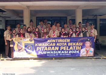 Kwarcab Kota Bekasi Hadiri Pitaran Pelatih “Purwasukasi”