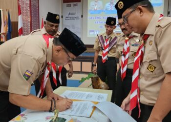 Perkuat Kolaborasi, Kwarcab Medan Adakan Kerja Sama dengan Cabang Dinas Pendidikan Wilayah I Prov. Sumatera Utara