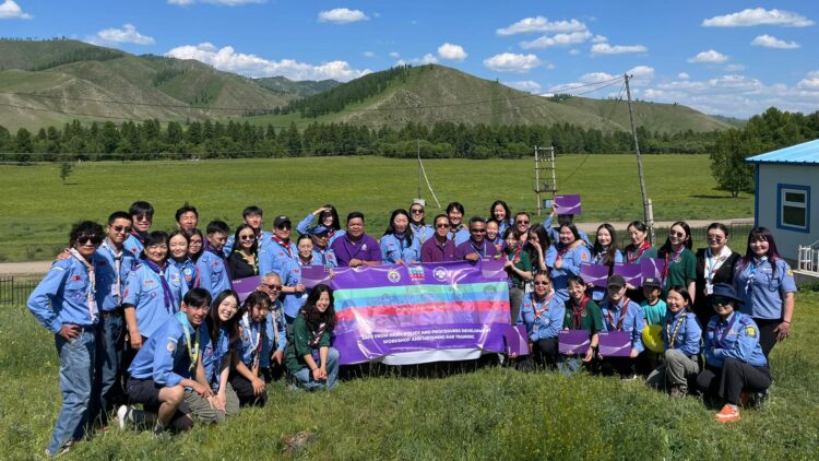 Wakil Kepala Pusdiklatnas, Kak Laiyin Nento, Bertugas Sebagai Tim Konsultan WOSM di Mongolia