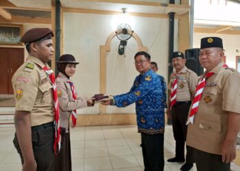 Kwarcab Kota Bekasi dan Dispora Kota Bekasi Gelar Peran Saka 2024