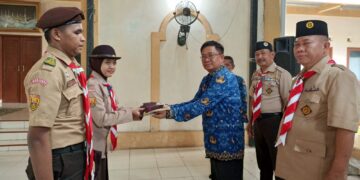 Kwarcab Kota Bekasi dan Dispora Kota Bekasi Gelar Peran Saka 2024