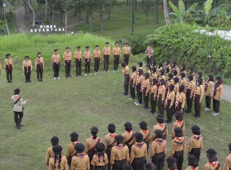 Saka Wanabakti Wong Agung Wilis Gelar Camporee 2 di Bumi Perkemahan Jeongmara