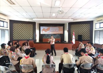 Bangun Potensi Diri, Kwartir Ranting Tangerang Mengadakan Pengembangan Kepemimpinan bagi Pramuka Penegak
