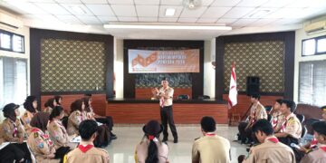 Bangun Potensi Diri, Kwartir Ranting Tangerang Mengadakan Pengembangan Kepemimpinan bagi Pramuka Penegak