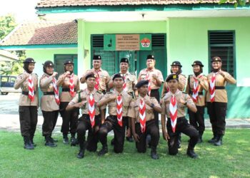 Saka Wira Kartika Koramil 07/Banyumas Dikukuhkan