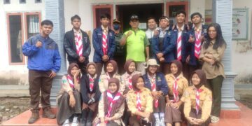 Rekrut Anggota Baru 2024, Saka Wanabakti Wong Agung Wilis Jajaki Watu Prau